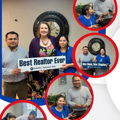 Clients of Lisa Collio celebrating a home purchase in Goshen and Elkhart, Indiana