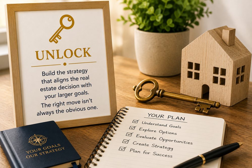 Unlock — building the strategy that aligns the move with your goals